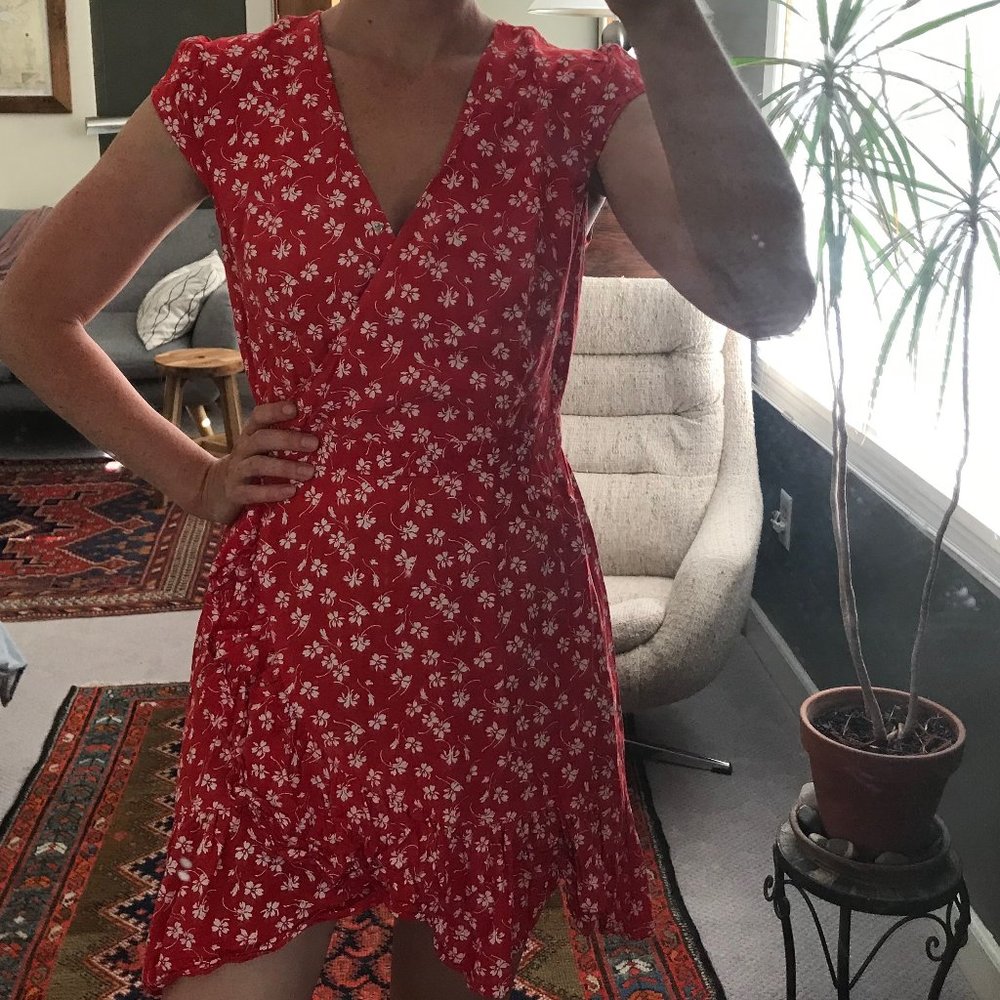 J Crew wrap dress